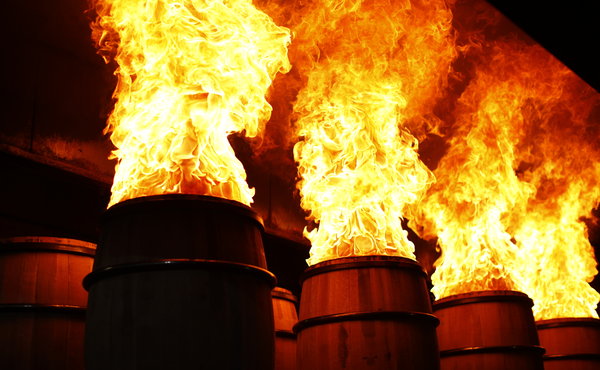 bourbon barrels